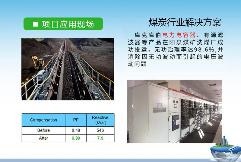 【煤炭行業】庫克庫伯與陽泉煤礦諧波治理上的合作案例