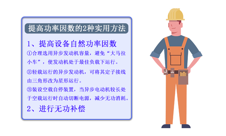 工業(yè)用戶提高功率因數(shù)的2種實(shí)用方法